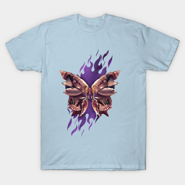 Ocean Betterfly T-Shirt by berkup